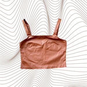 Altard state leather top Size small (NWOT)